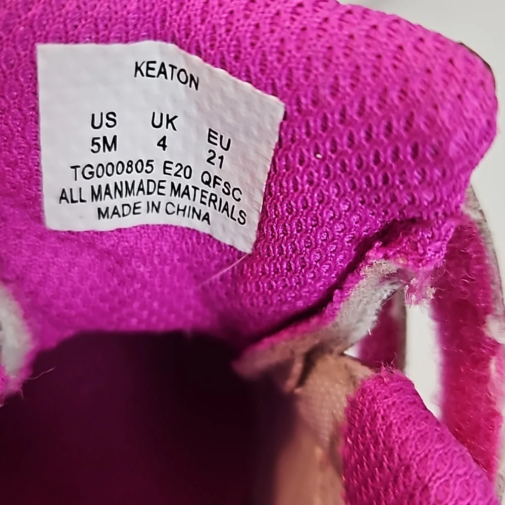 Stride Rite sparkly pink