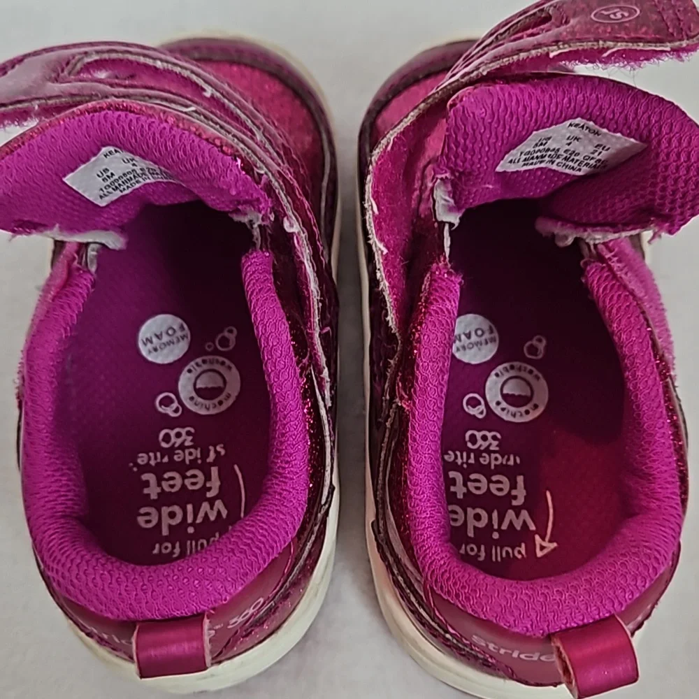 Stride Rite sparkly pink
