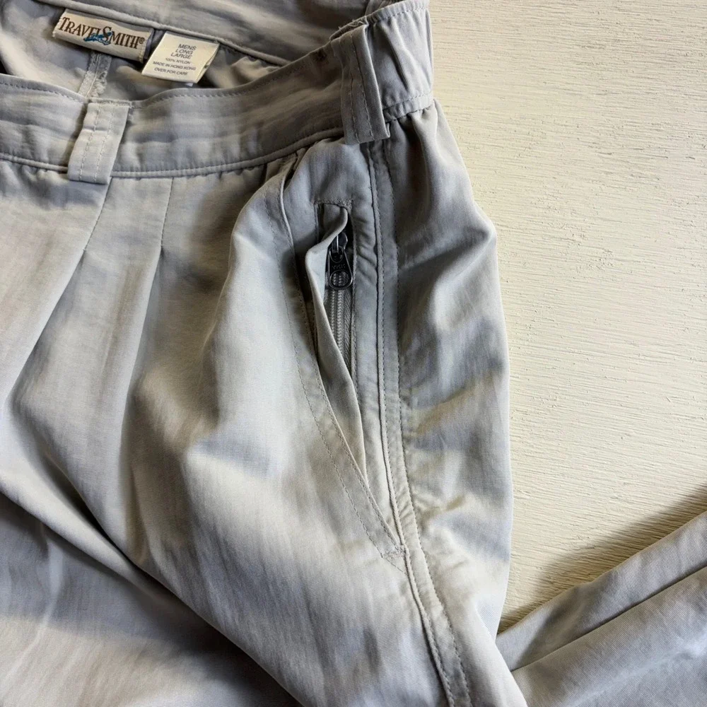 TravelSmith pleated nylon