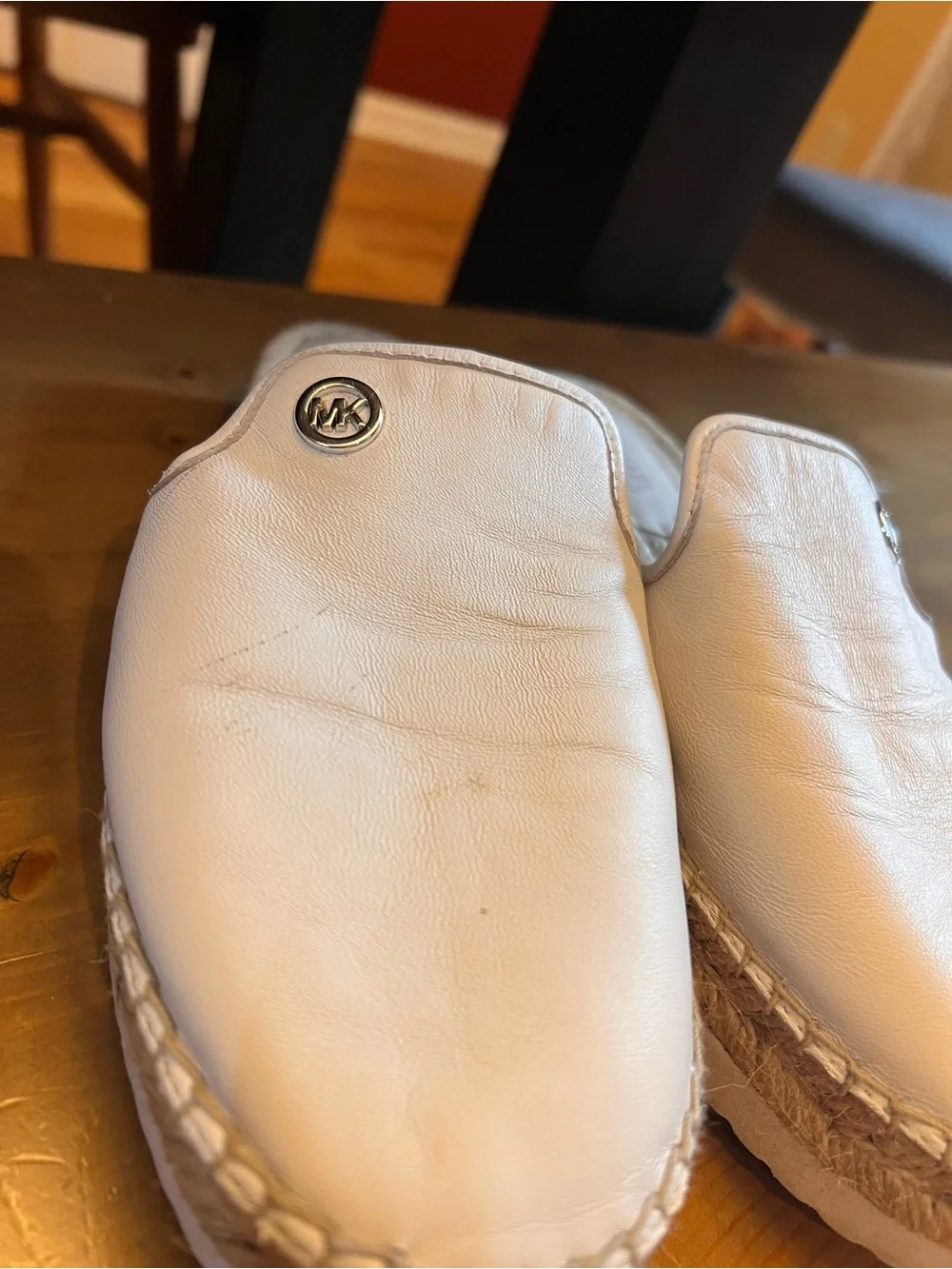 Michael Kors leather espadrille