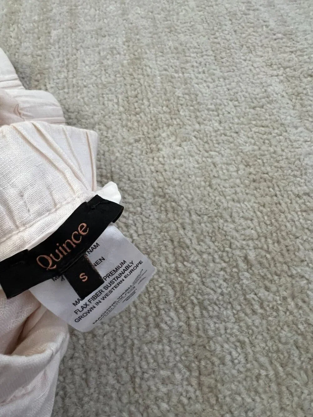 Quince linen pull