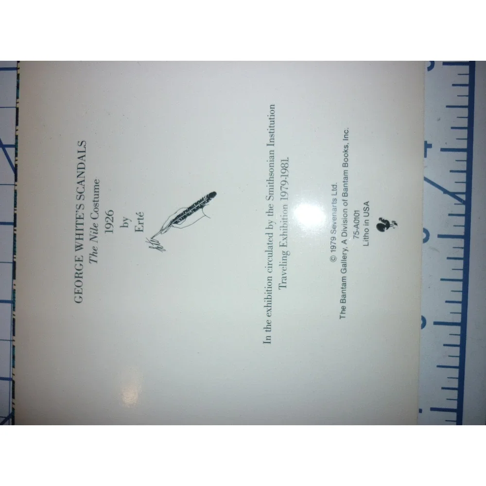 Erté measurements width