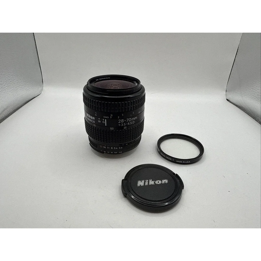 Nikon AF NIKKOR 28-70mm f/3.5-4.5 D Auto & Manual Lens AF