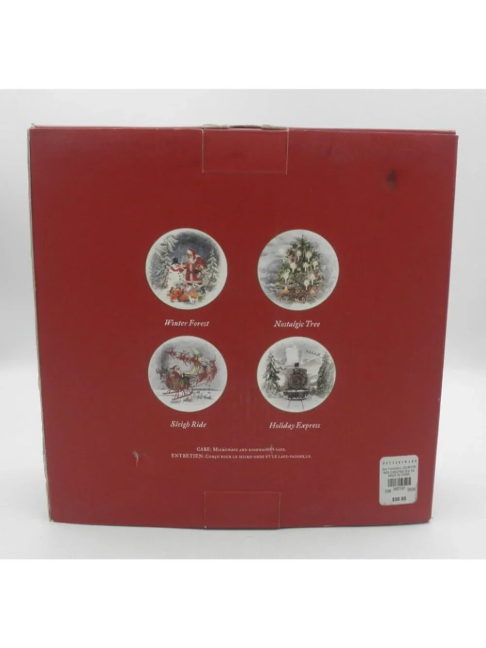Pottery Barn nostalgic santa
