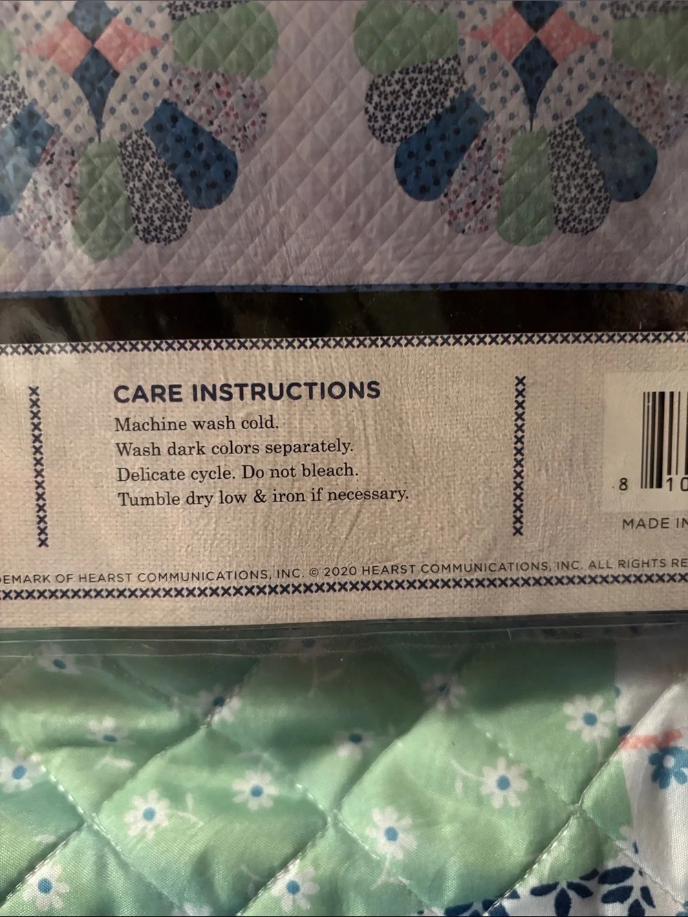 Country Living elegant quilted