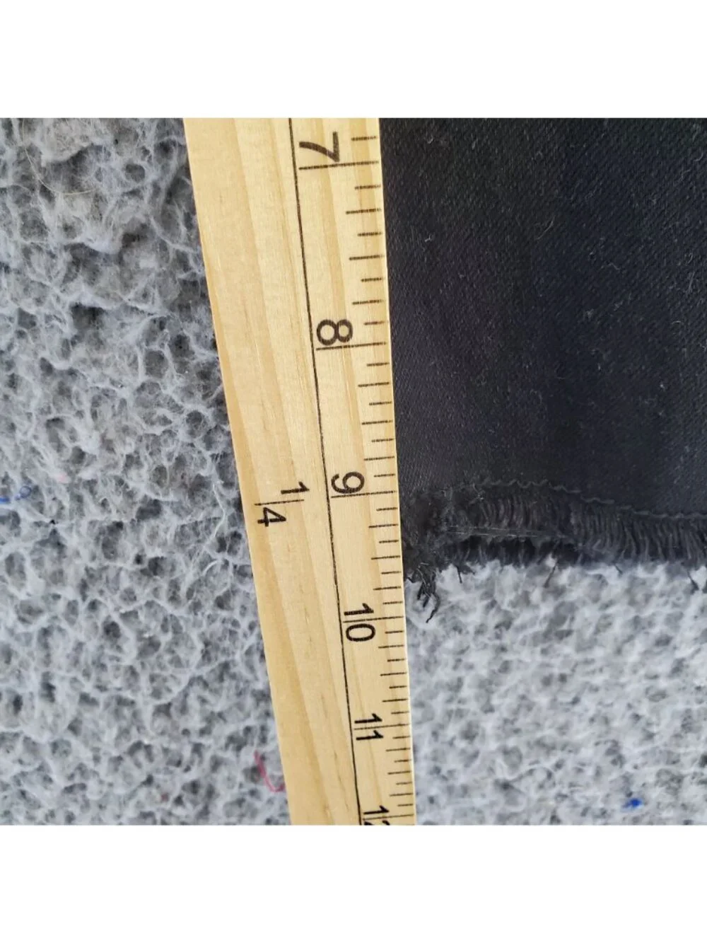 Boohoo seam measurements