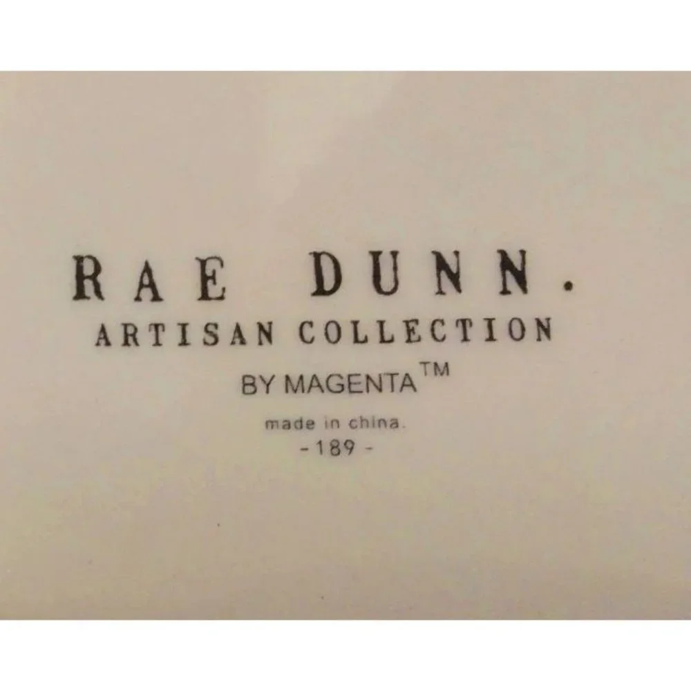Rae Dunn •	rae dunn