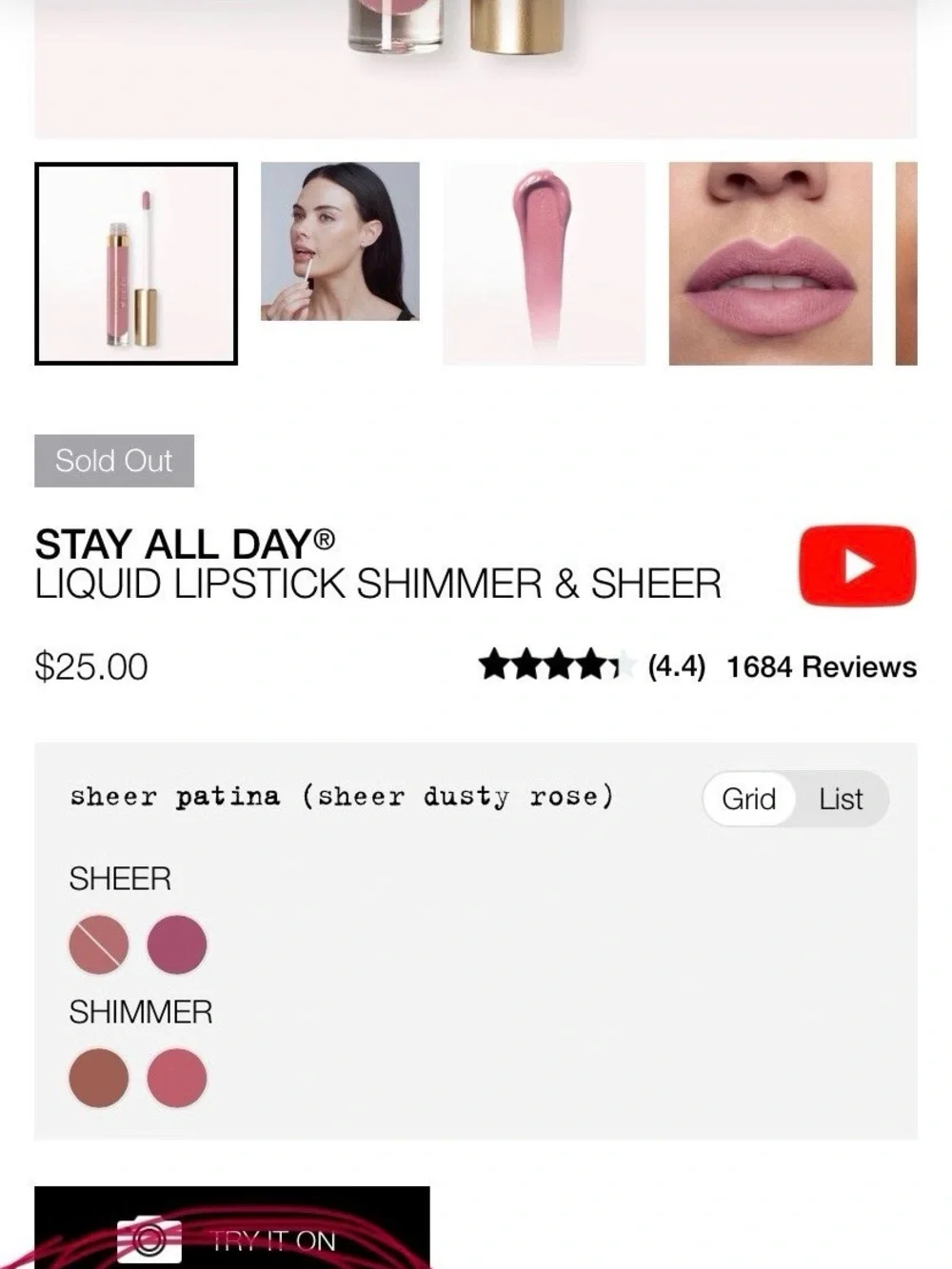 Stila set all