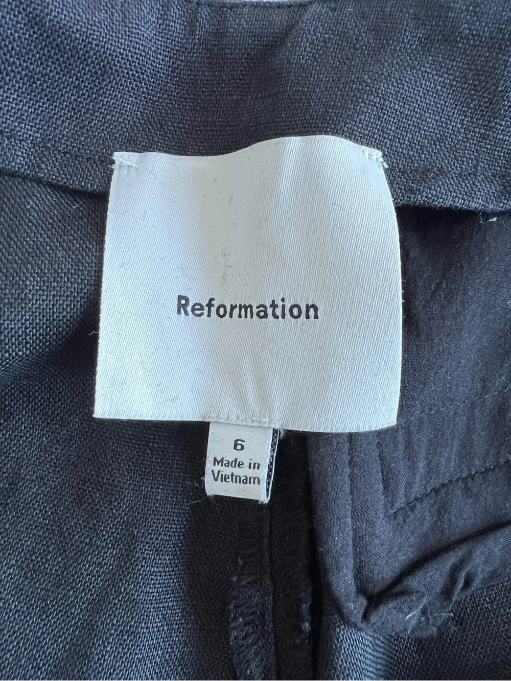 Reformation high waist
