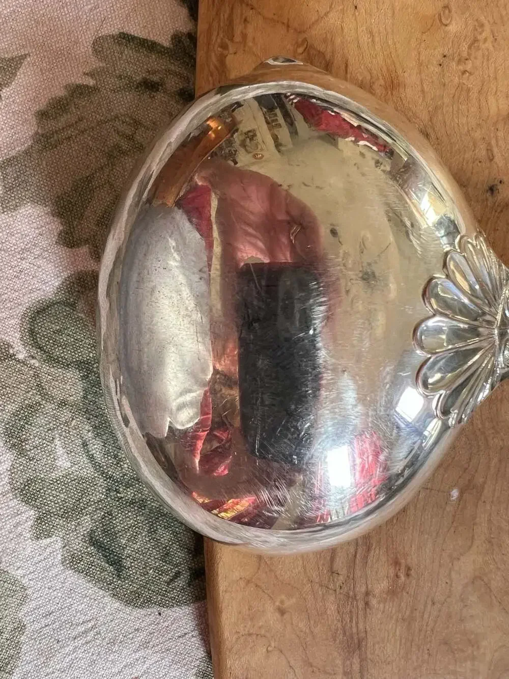 F. B. Rogers silverplate ladle