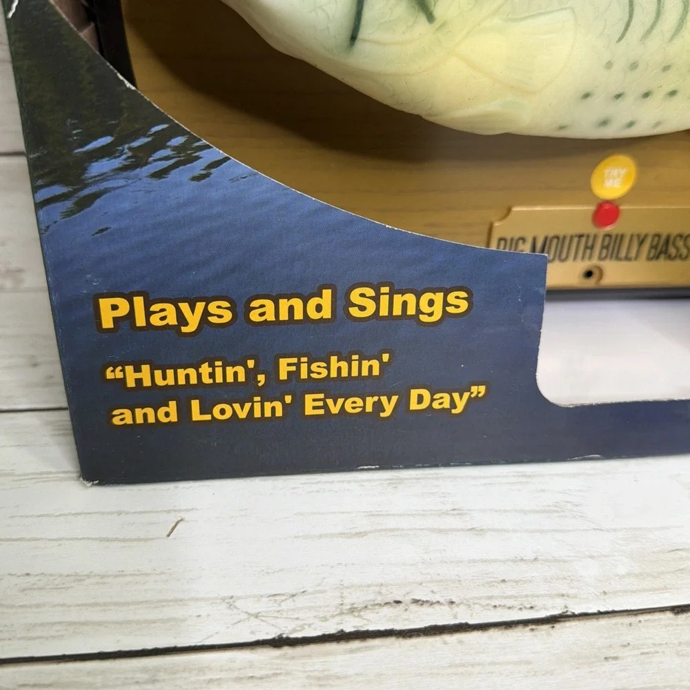 Big Mouth Billy Bass music plays
