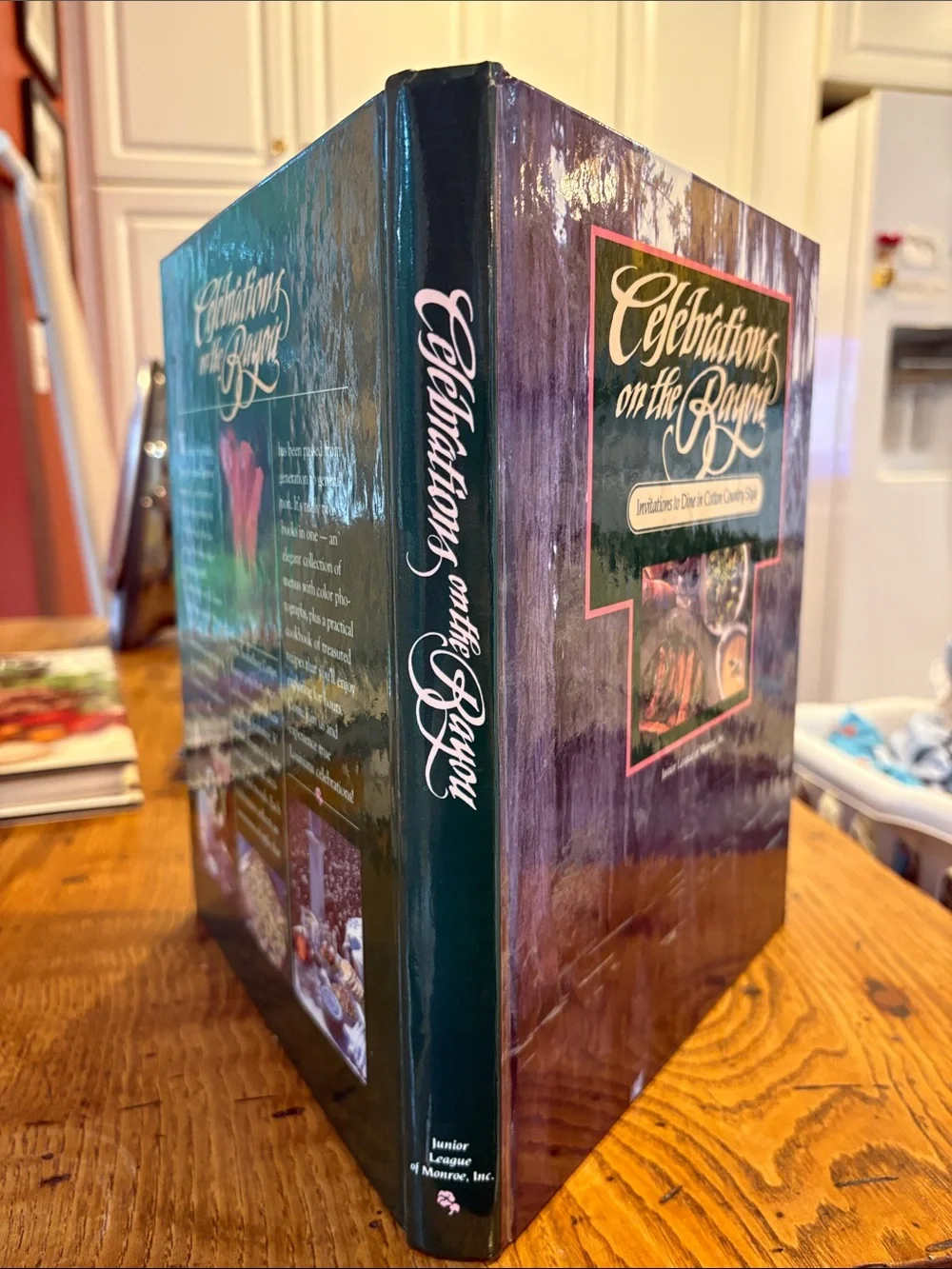 Celebrations on the Bayou Hardcover Cookbook by The Junior League of Monroe, Inc