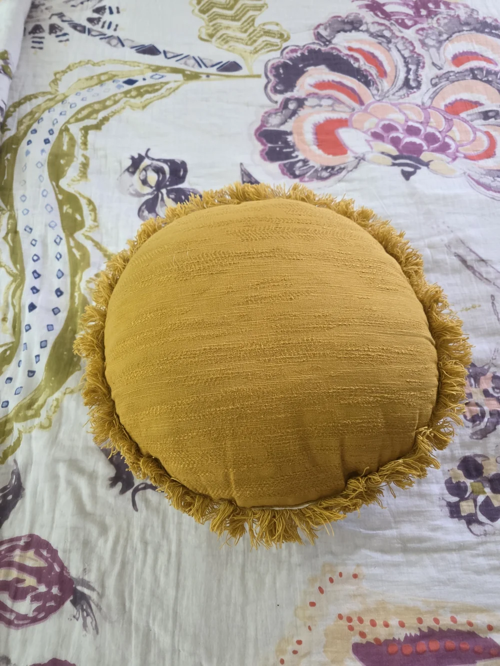 Opalhouse round mustard