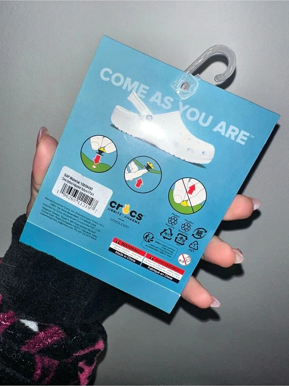 CROCS jibbitz shoe