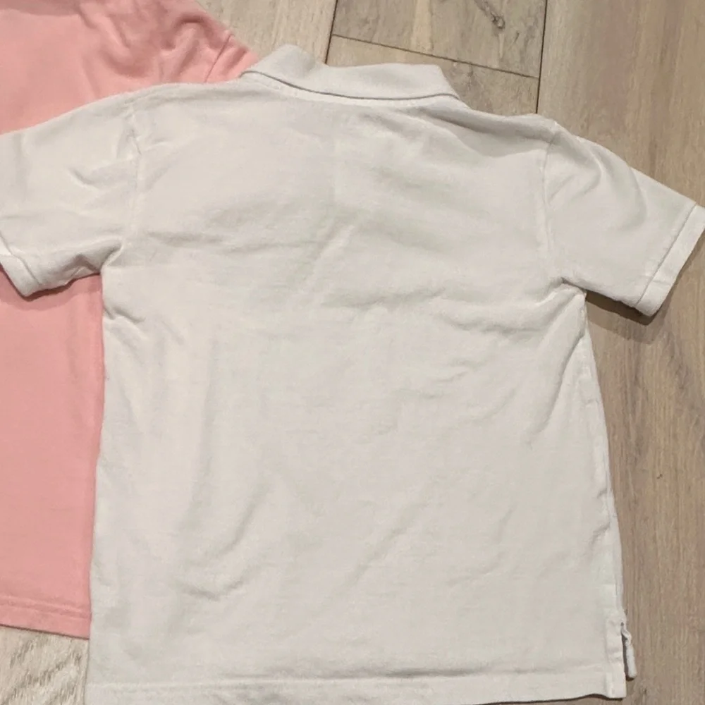 BUNDLE Pink and White Cotton Polo Set The Children's Place