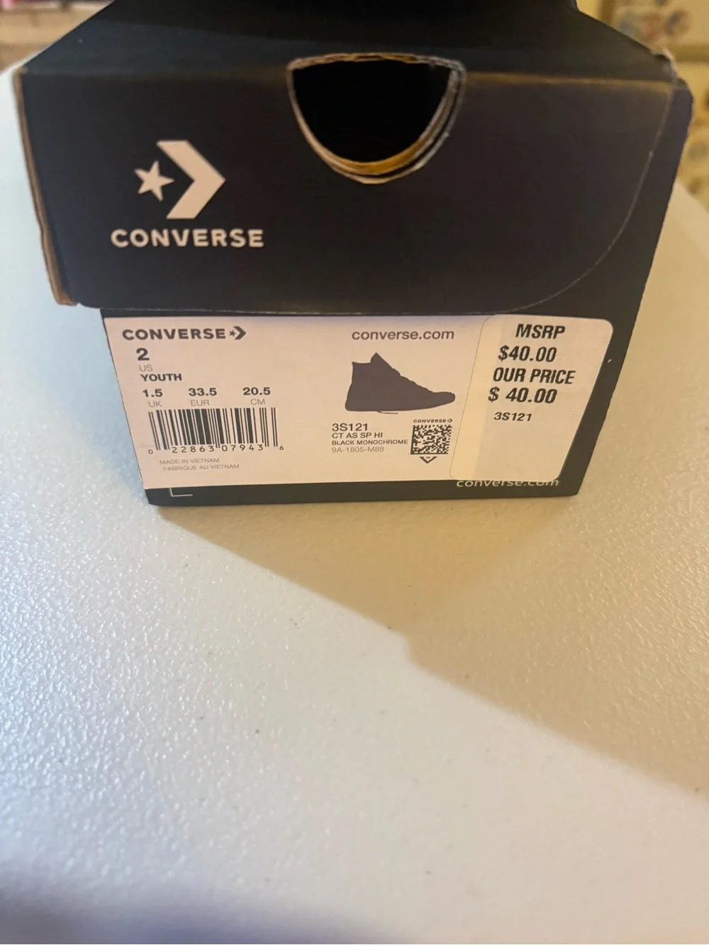 Converse all black