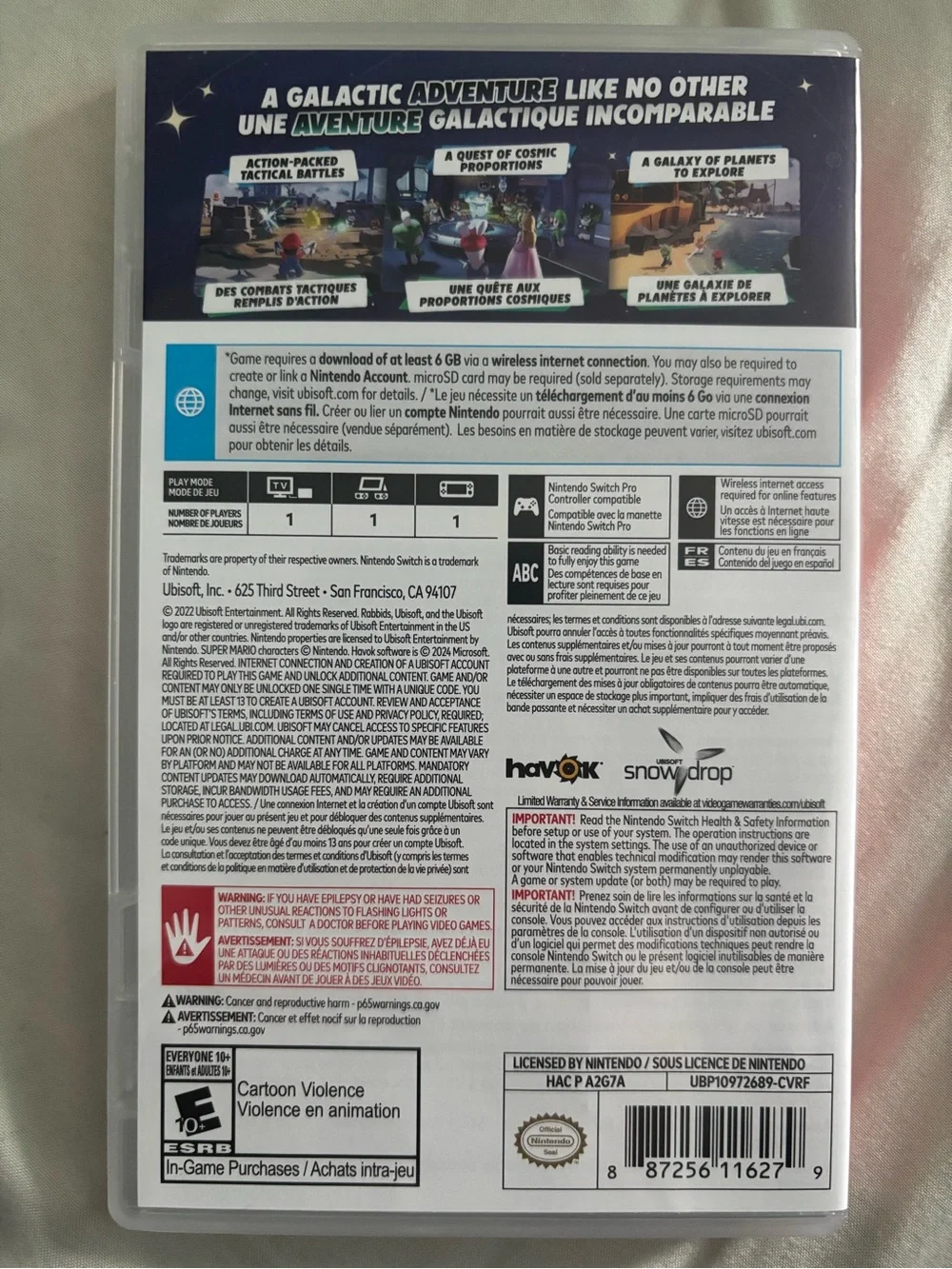 Nintendo case only