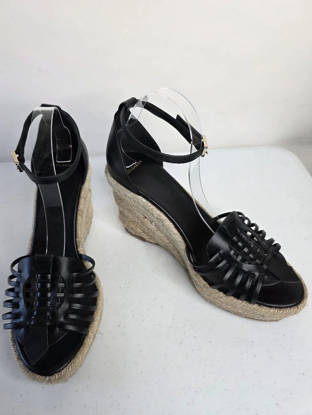 Altuzarra‎ Leather Espadrille Shoes Size EU 40/US 10 Ankle Strap Sandals Wedges