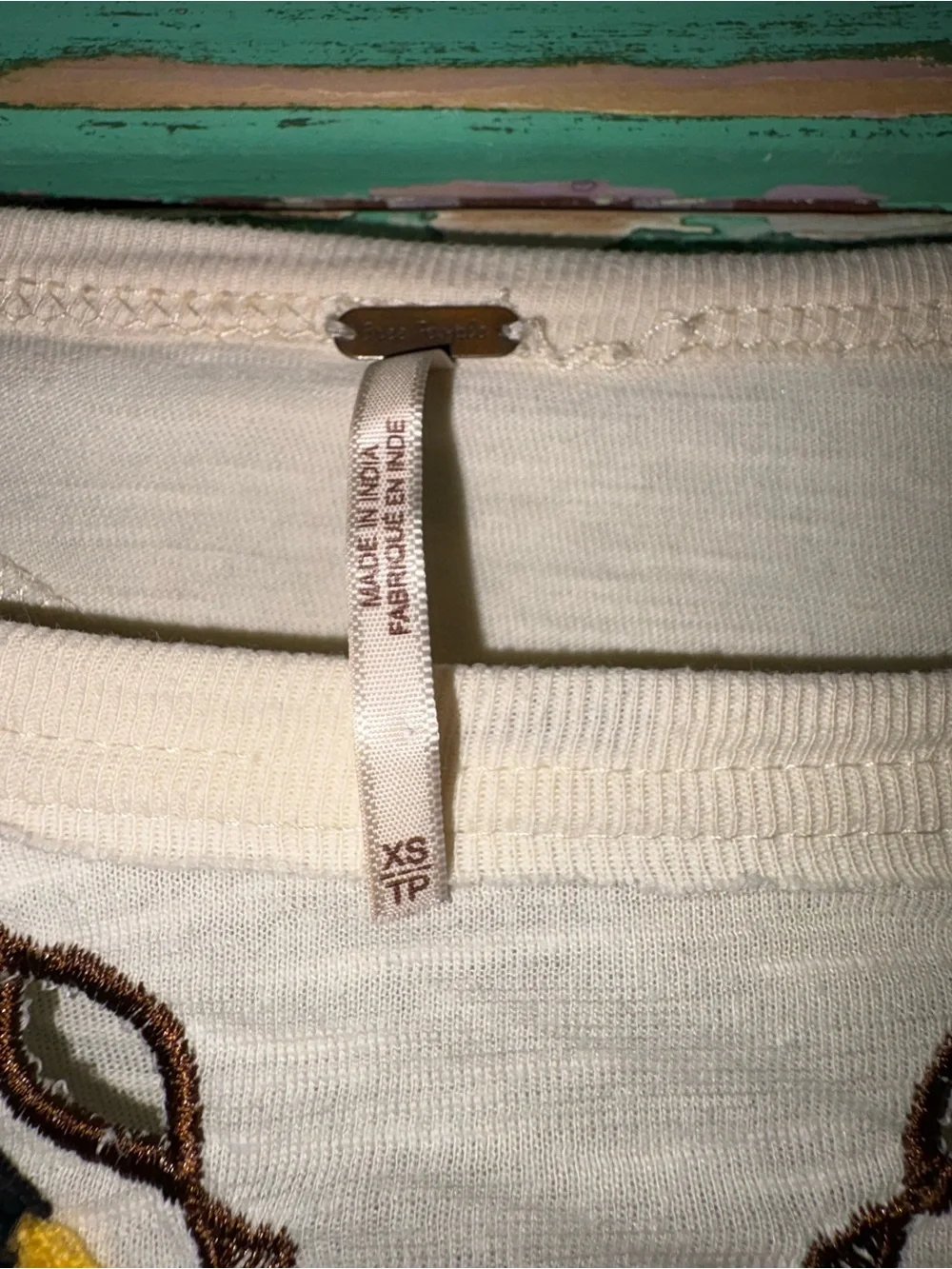 Free People lightweight ivory