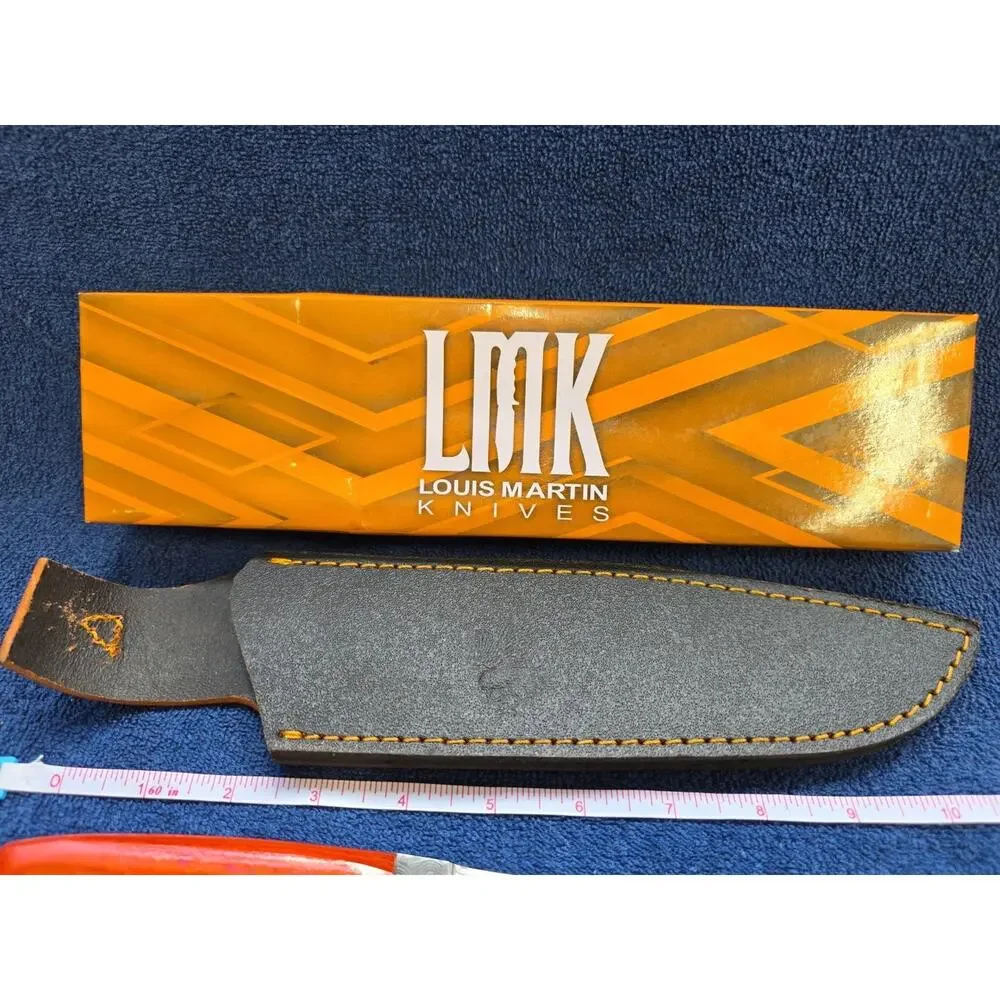 M DAMASCUS hunting bowie