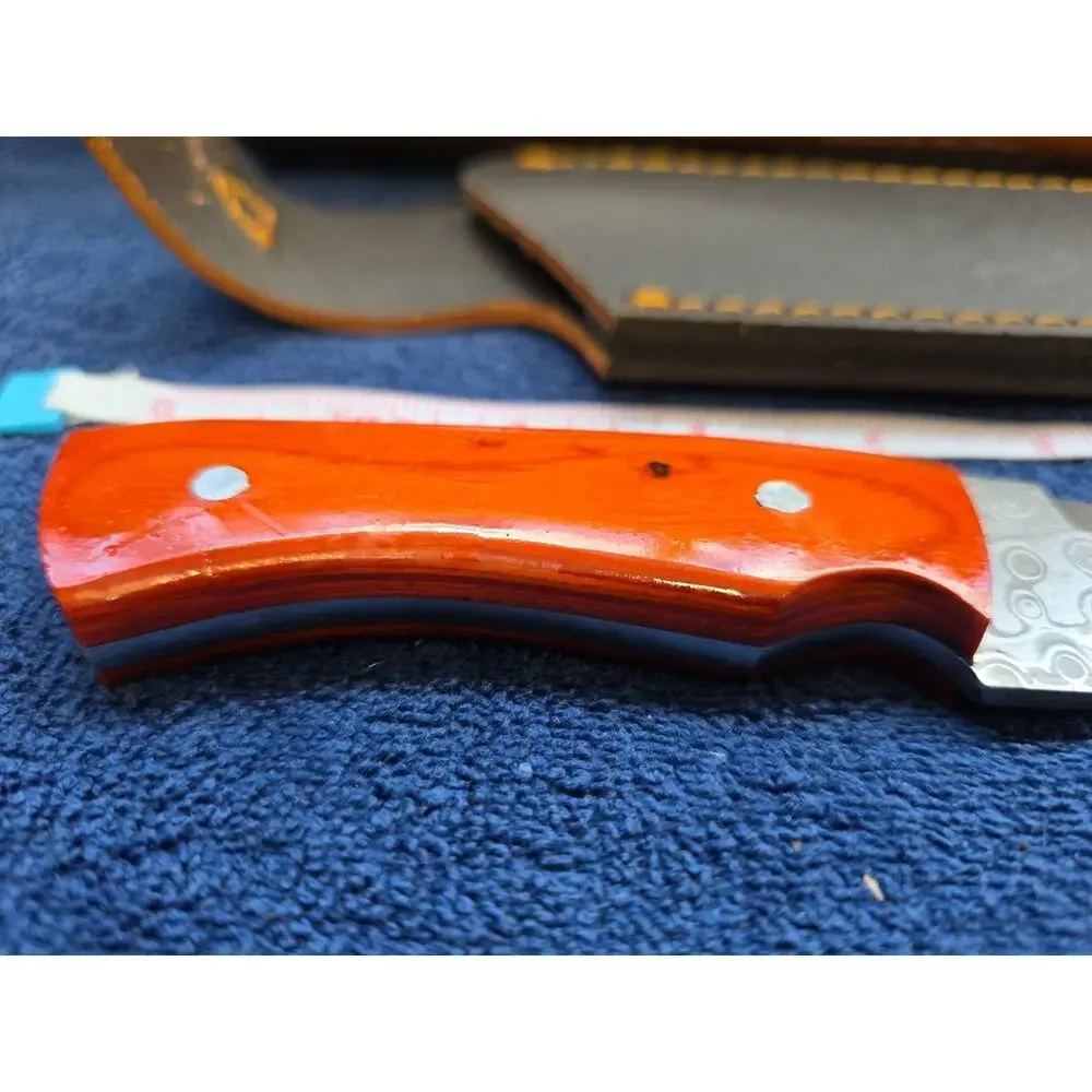 M DAMASCUS hunting bowie