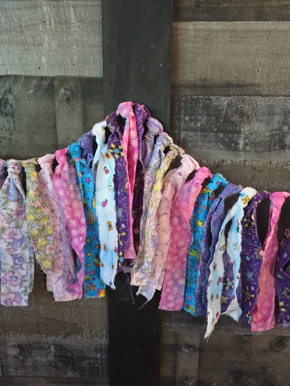 Handmade colorful fabric
