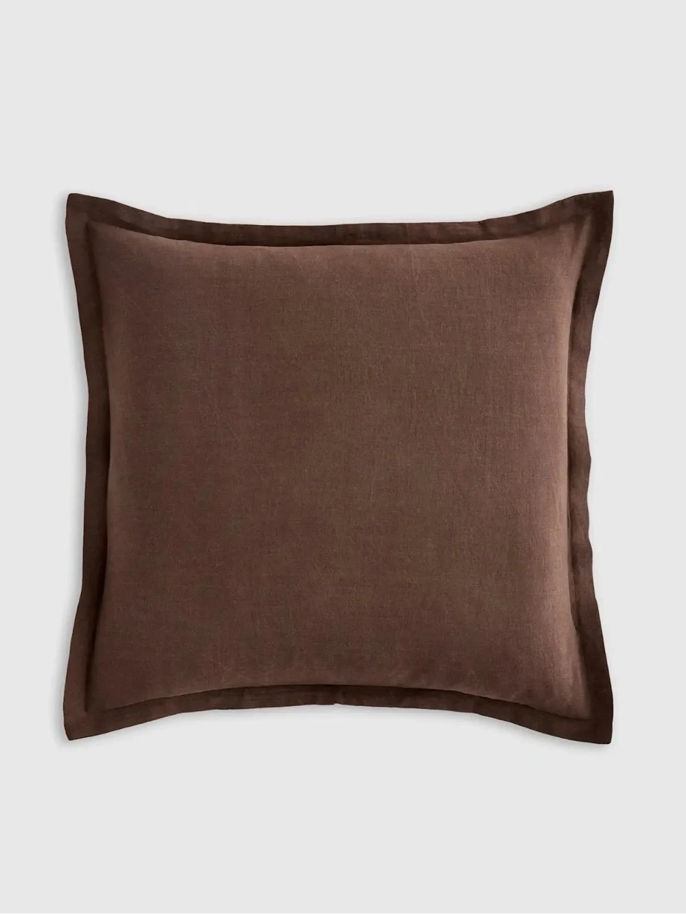 Espresso European Linen Euro Sham - Retail $30