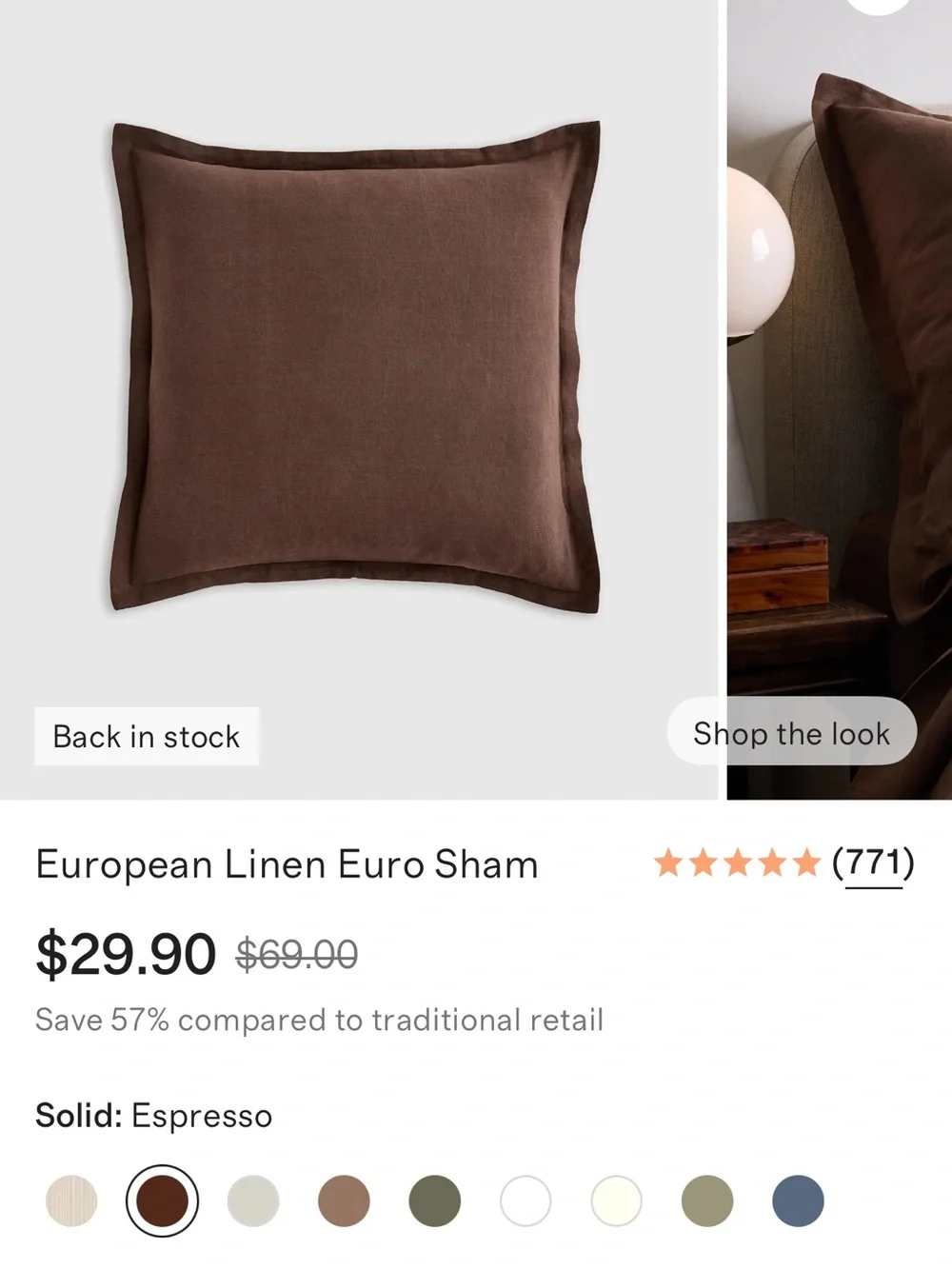Quince listing euro