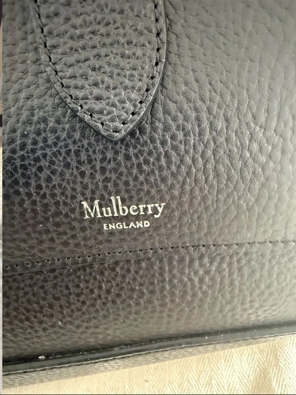 Mulberry backpack pebbled