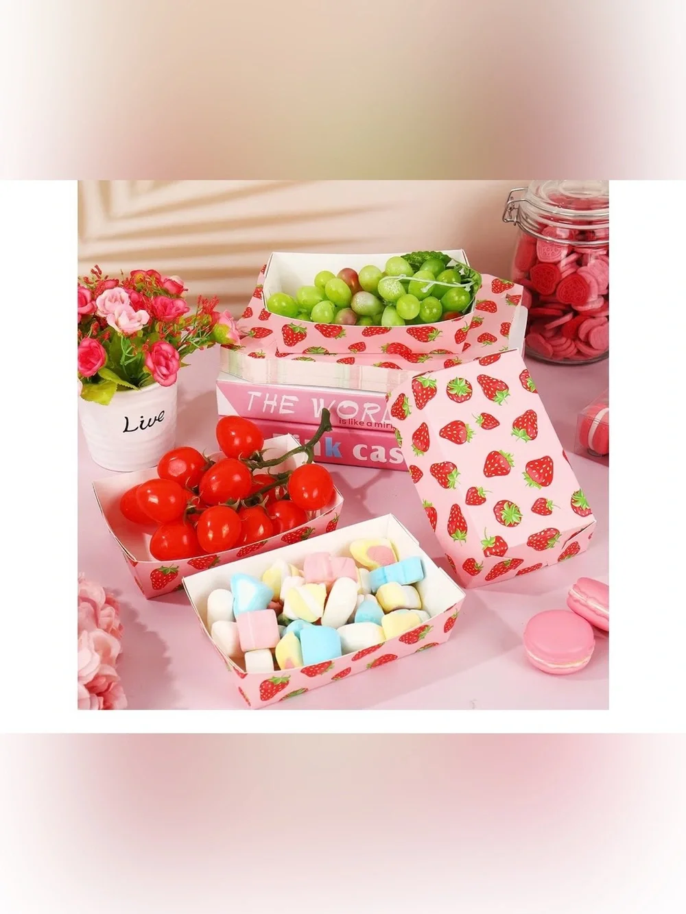 N/A 50pcs strawberry