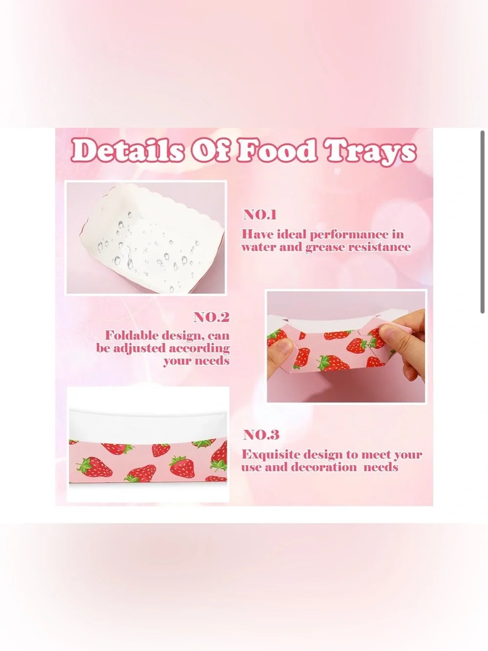 N/A 50pcs strawberry