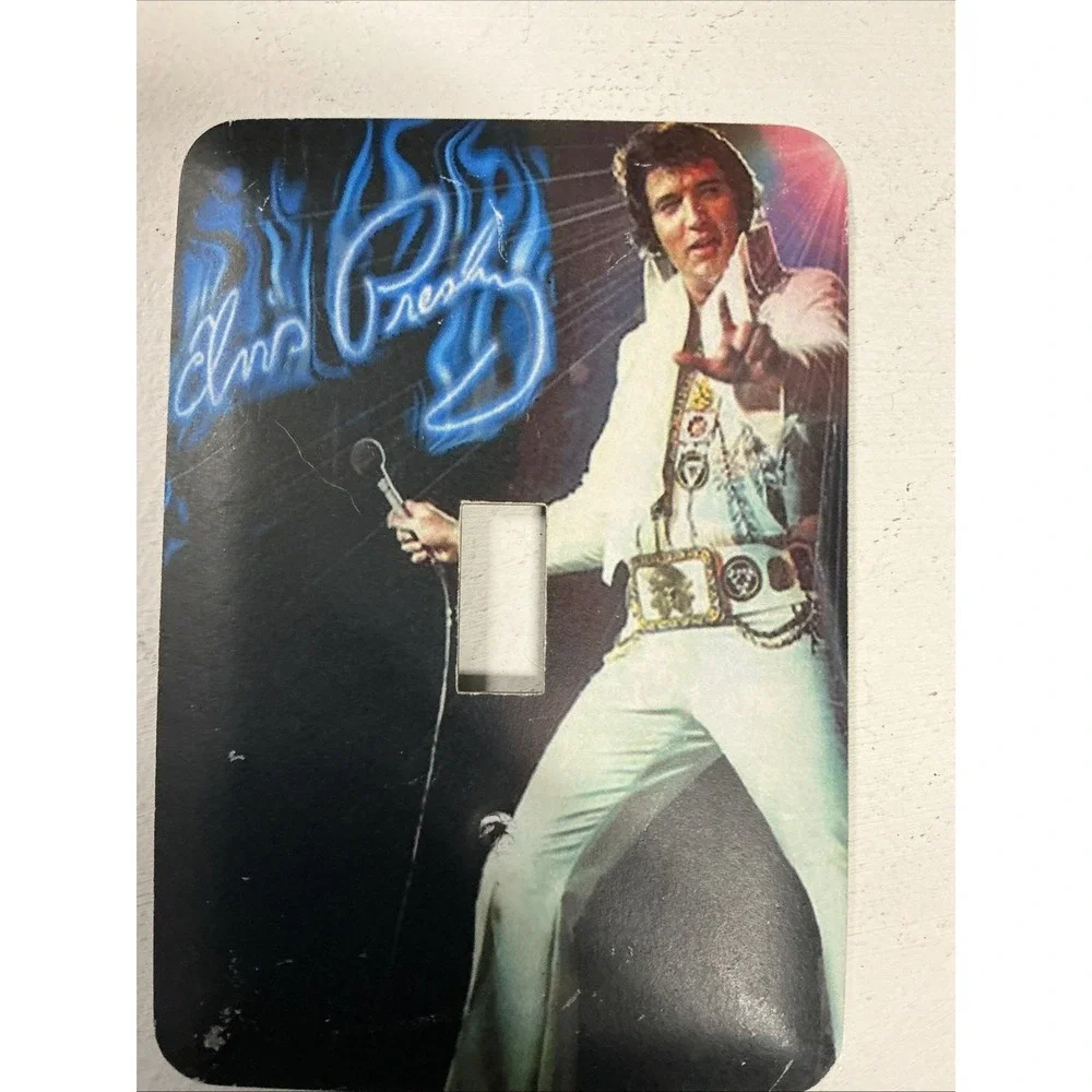 Elvis Presley Heavy Steel Wall‎ Toggle Light Switch Cover