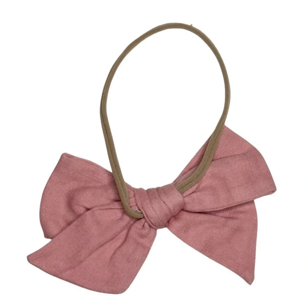 wunderkin pink bow