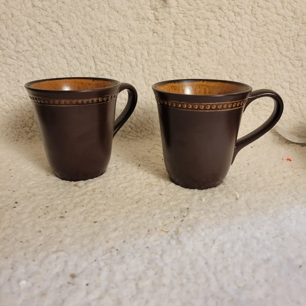 Pier 1 stoneware coffee