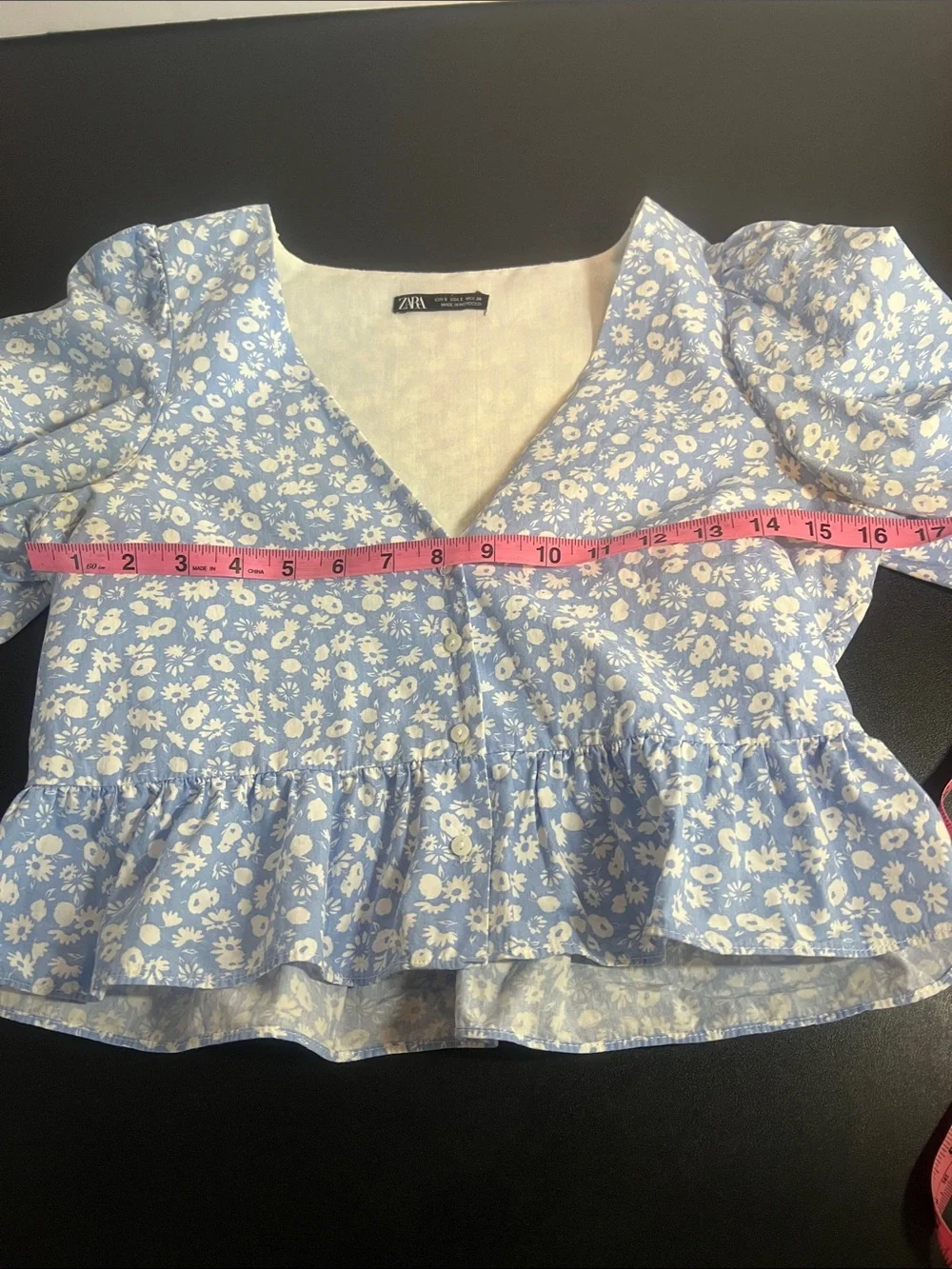 Zara light blue