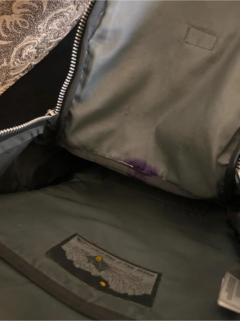 The North Face used wears