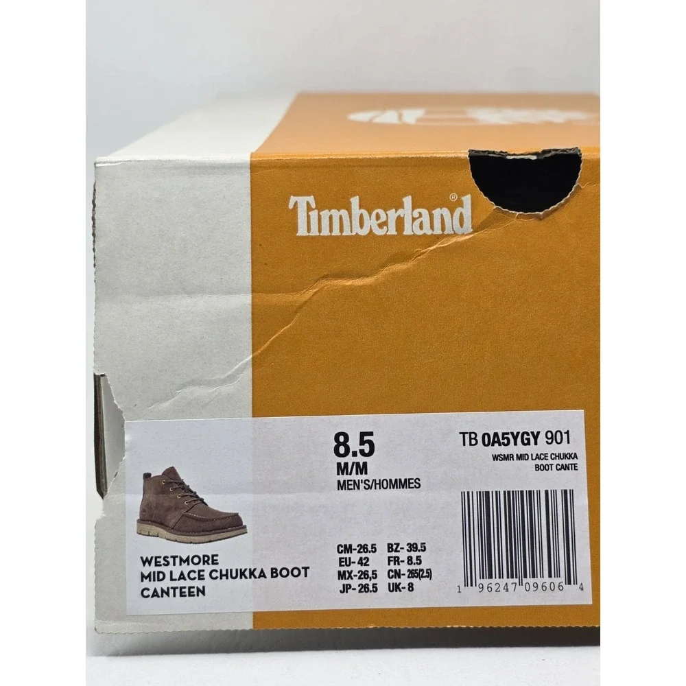 Timberland size mens