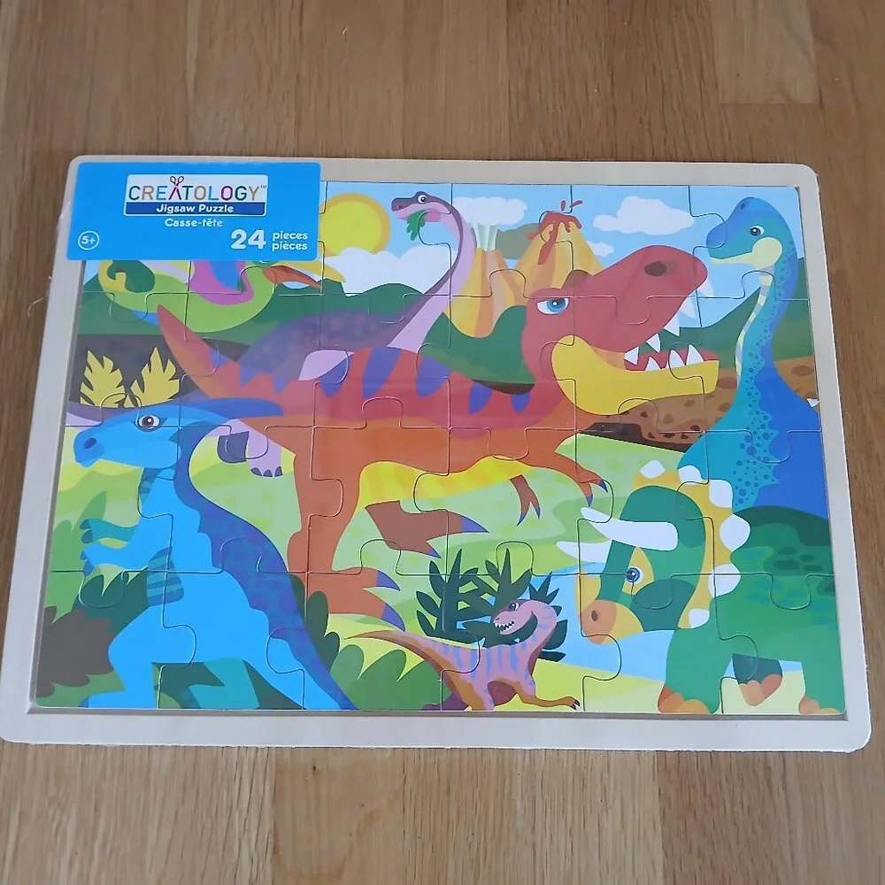 Creatology wooden puzzle