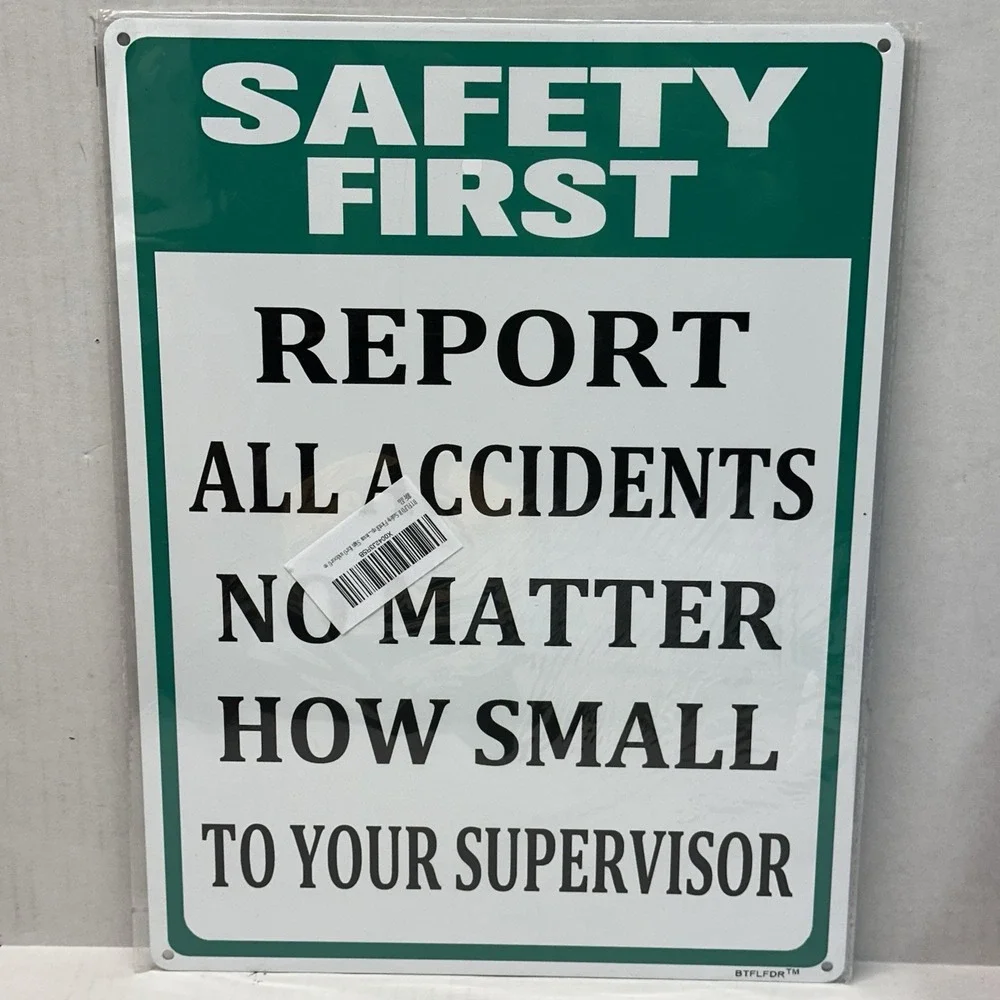 Make Your Work Place Safe, Before Starting The Job‎ - Safety First Sign