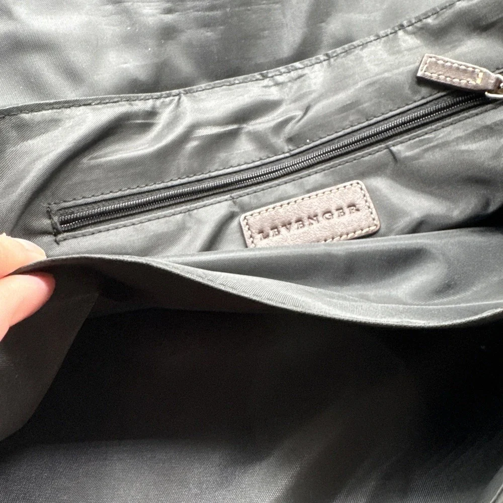 Levenger nylon crossbody