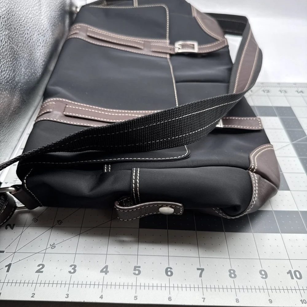 Levenger nylon crossbody