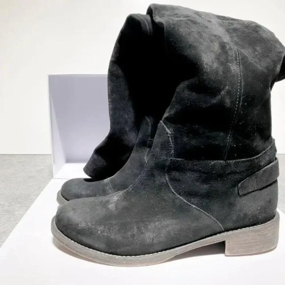 Boutique 9 Womens Black High Top Boots Size 8‎ US
