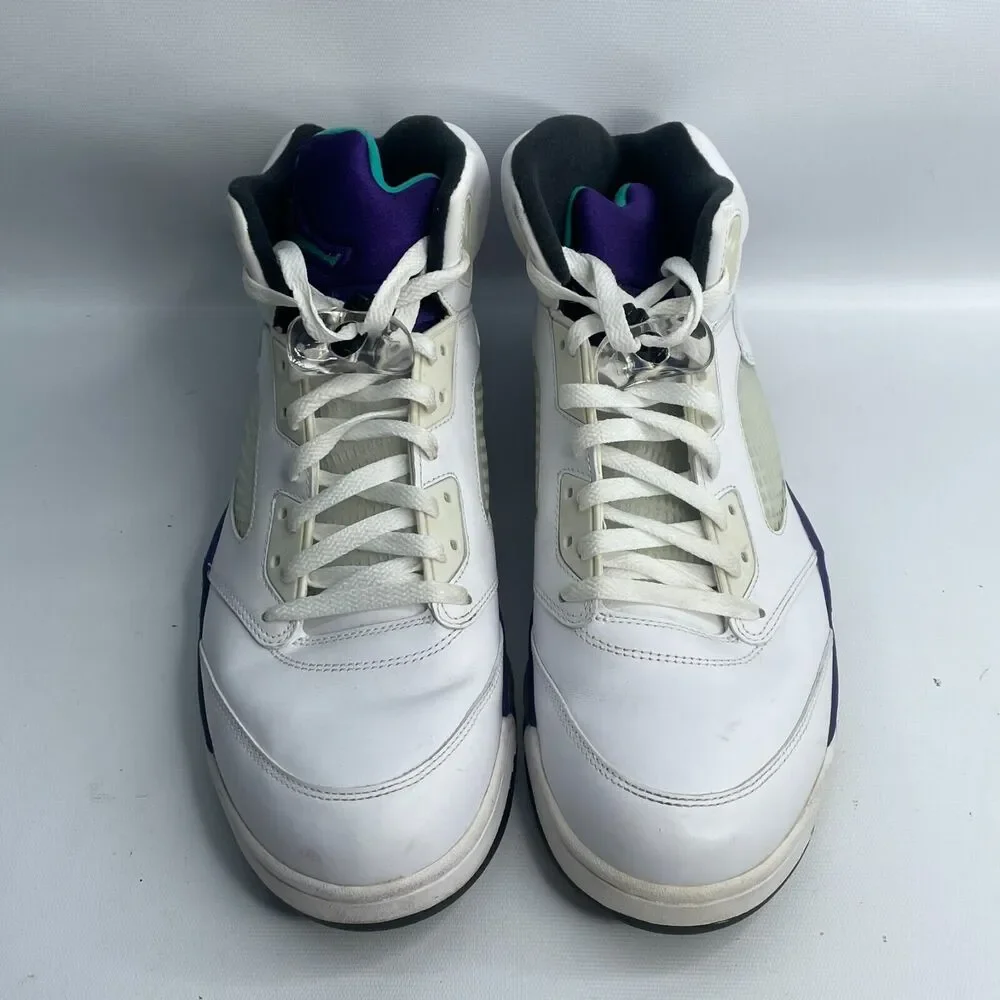 Jordan 5 Retro Grape 2013 Rare‎ Size 13.5 Good Condition Shoes Only No Box