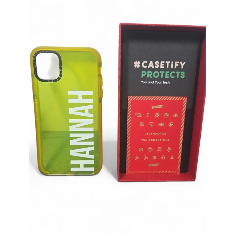 Casetify Hannah iPhone 11 Case Protective Impact Phone Cover‎