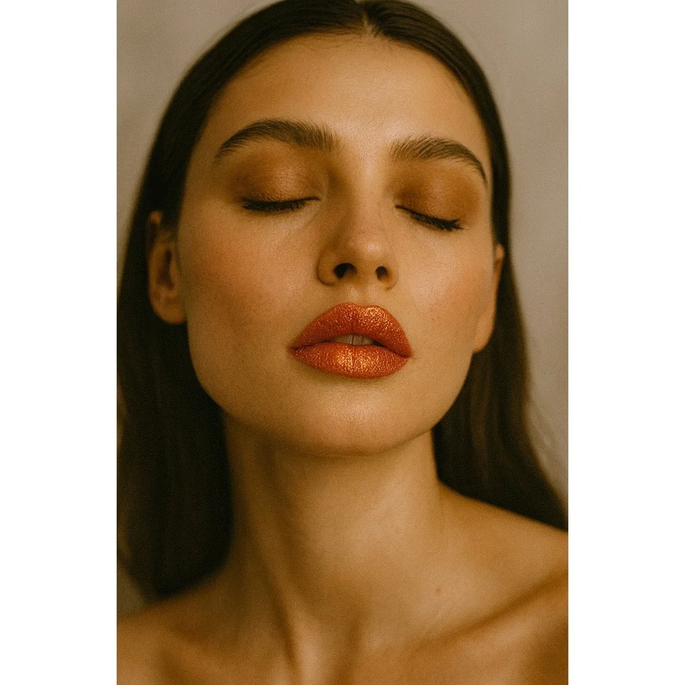 NYX Diamond Sparkle Lipgloss Orange Sparkle Makeup Beauty 0.2oz‎ DSG02