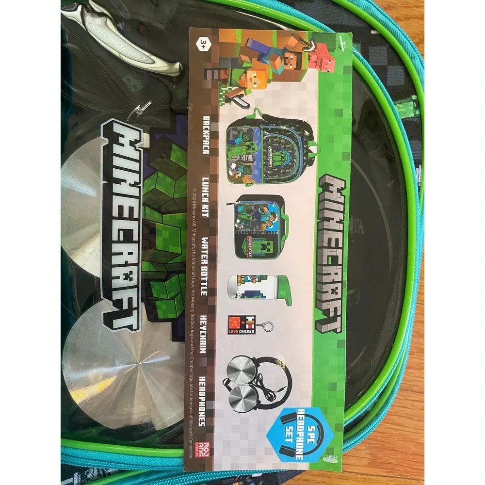 Minecraft piece backpack