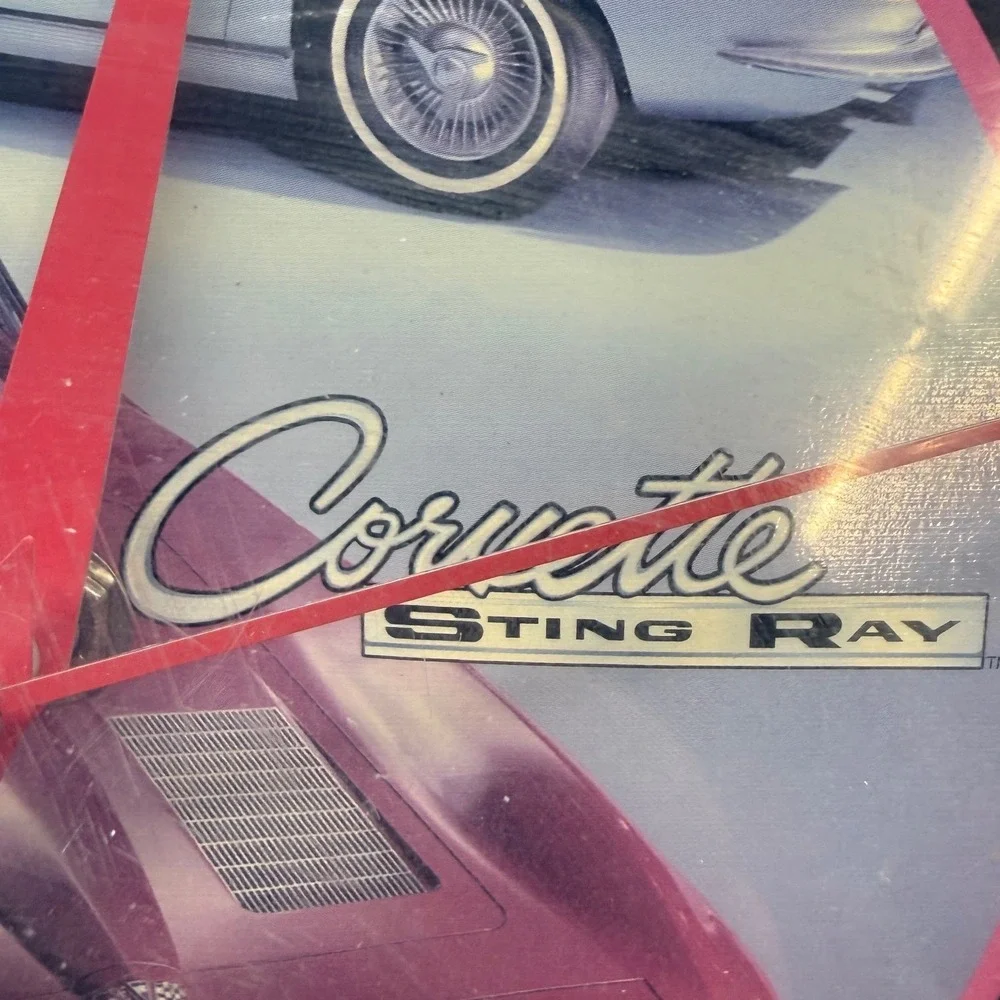 Corvette visible scratches