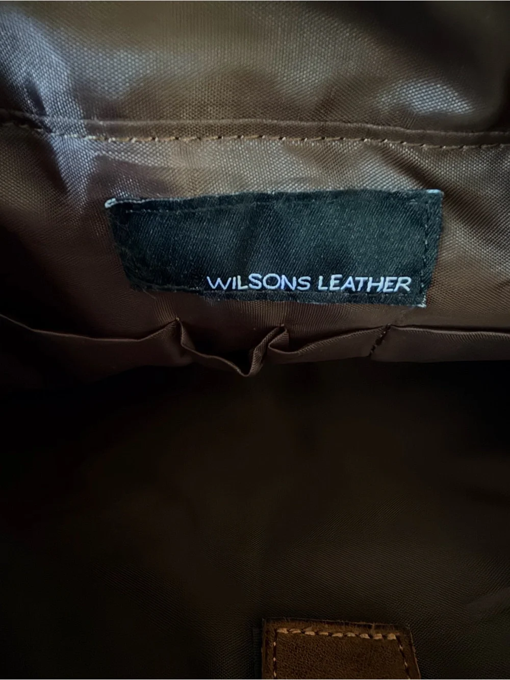 Wilsons Leather sale vintage