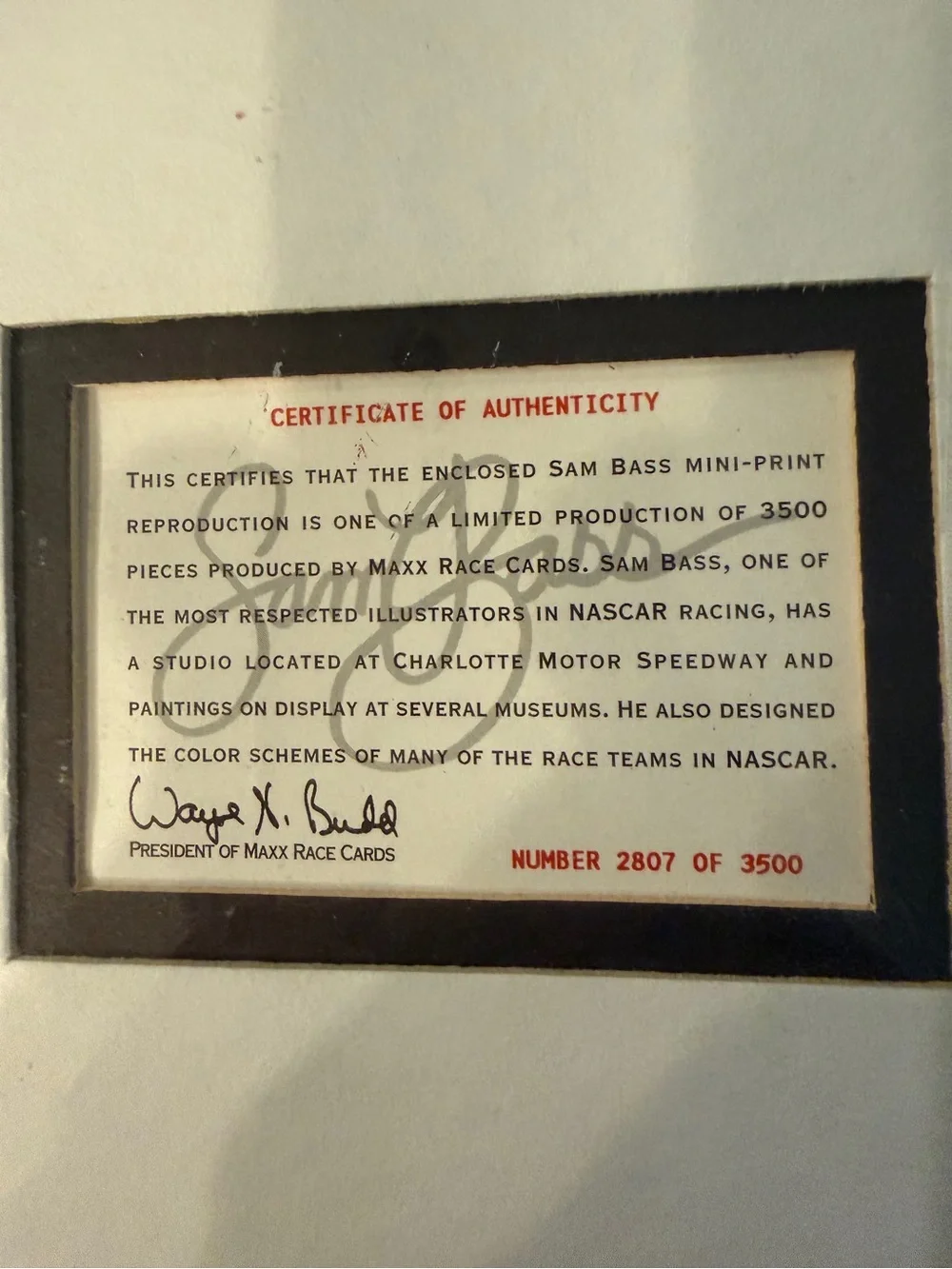 Nascar 1993 vintage