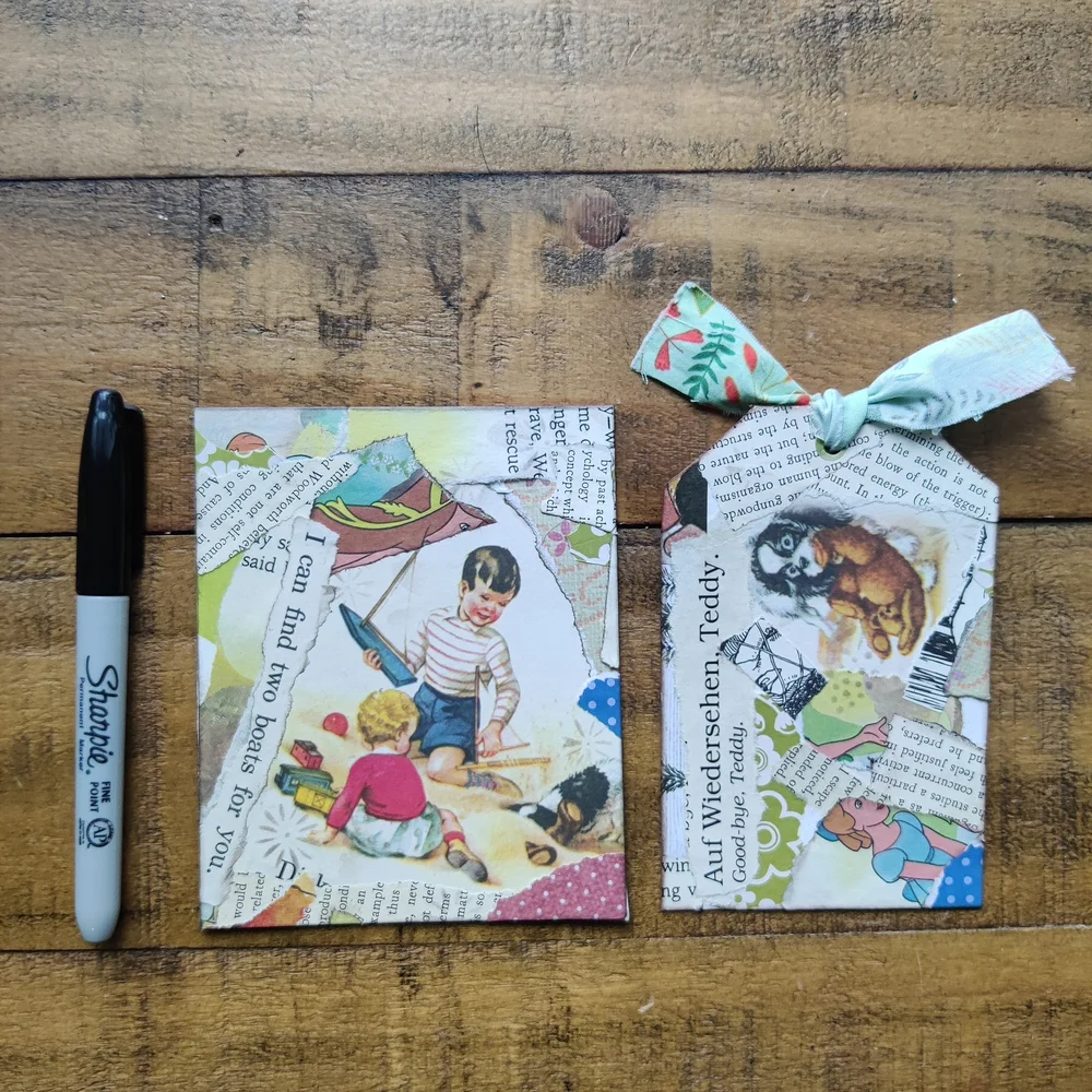 Handmade junk journal